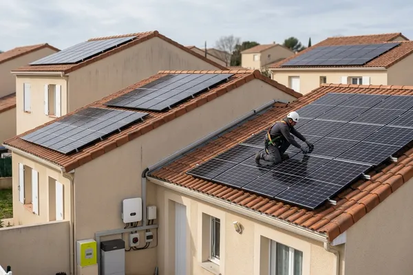 Installation de panneaux solaires Installation de panneaux solaires