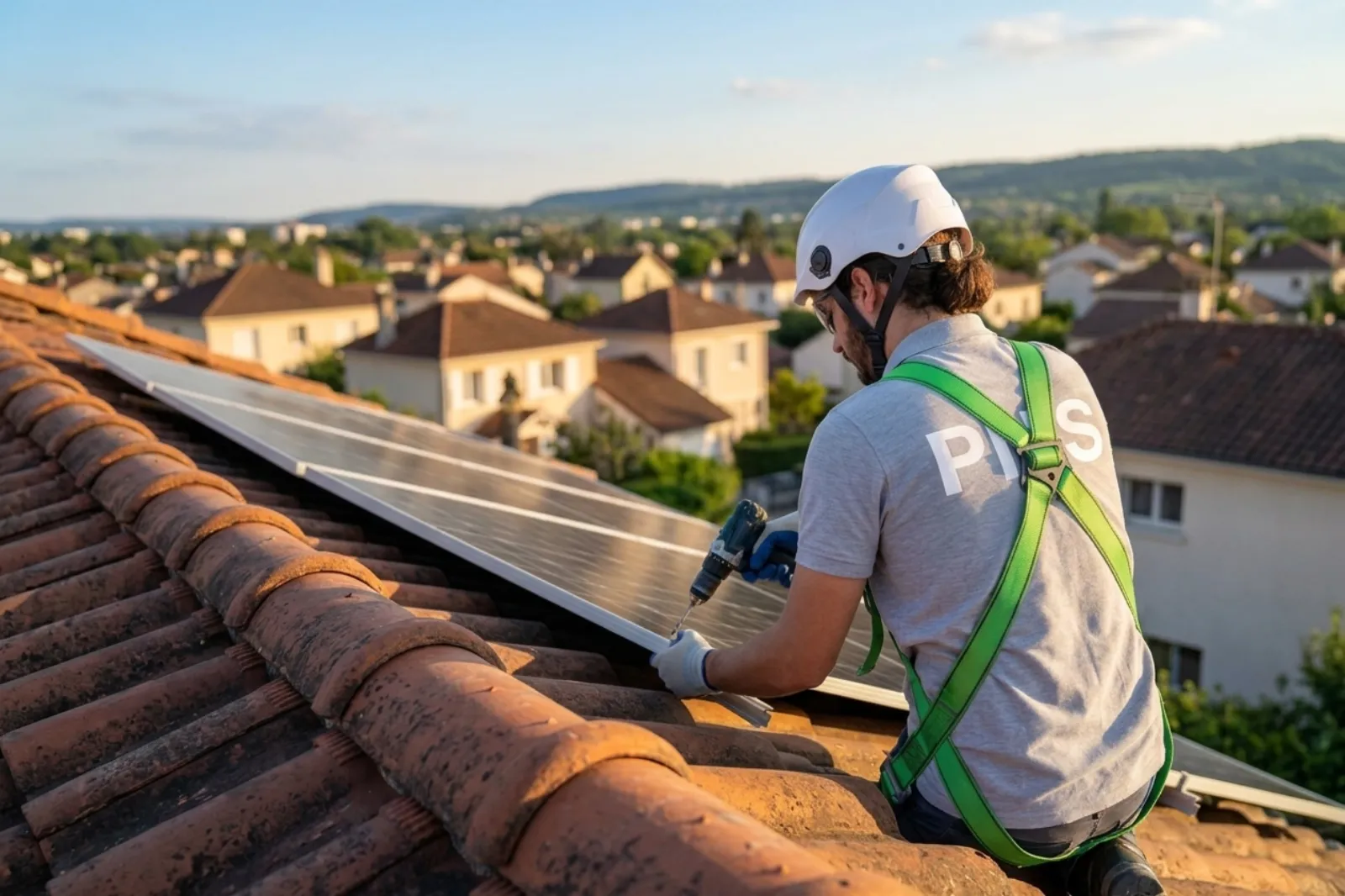Installation de panneaux solaires en toiture à Cholet